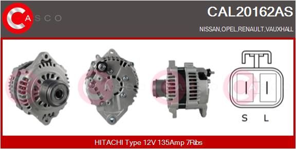CAL20162AS CASCO Генератор