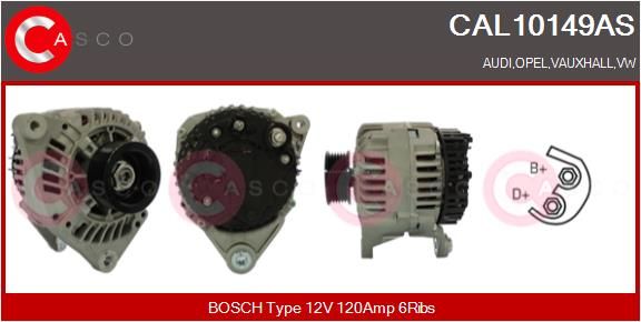 CAL10149AS CASCO Генератор