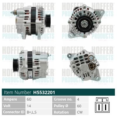 H5532201 HOFFER Генератор