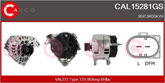 CAL15281GS CASCO Генератор