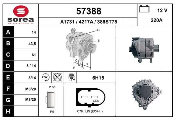 57388 EAI Генератор