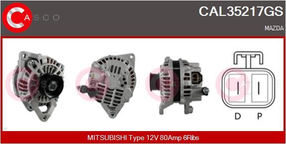 CAL35217GS CASCO Генератор