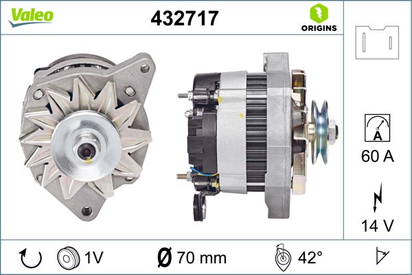 432717 VALEO Генератор
