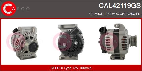 CAL42119GS CASCO Генератор