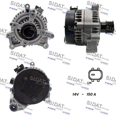 A12DE1236 SIDAT Генератор