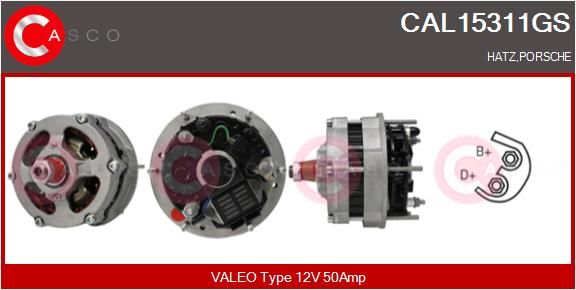 CAL15311GS CASCO Генератор