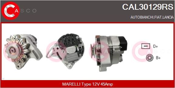 CAL30129RS CASCO Генератор