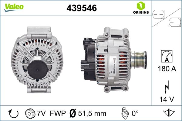 439546 VALEO Генератор