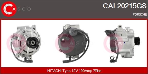 CAL20215GS CASCO Генератор