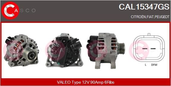 CAL15347GS CASCO Генератор