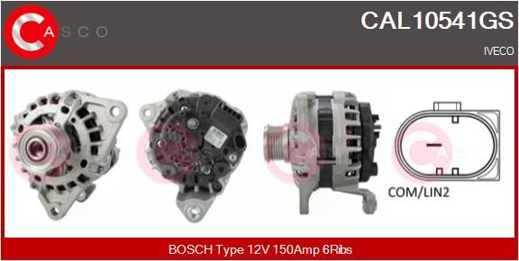 CAL10541GS CASCO Генератор