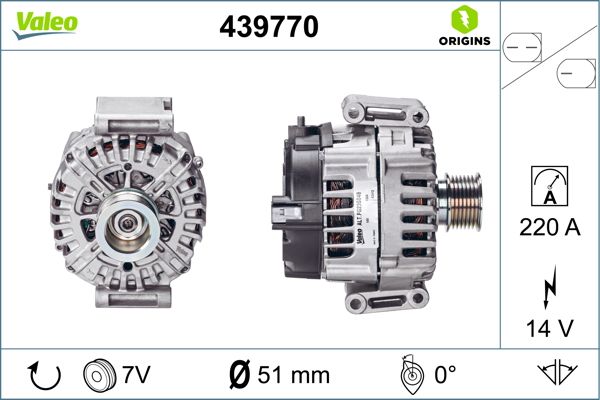 439770 VALEO Генератор