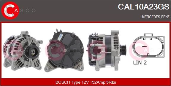 CAL10A23GS CASCO Генератор