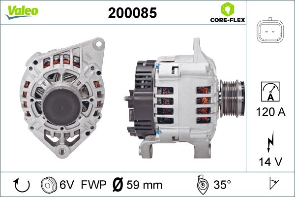 200085 VALEO Генератор