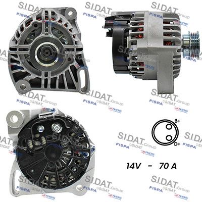 A12DE0405A2 SIDAT Генератор