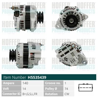 H5535439 HOFFER Генератор