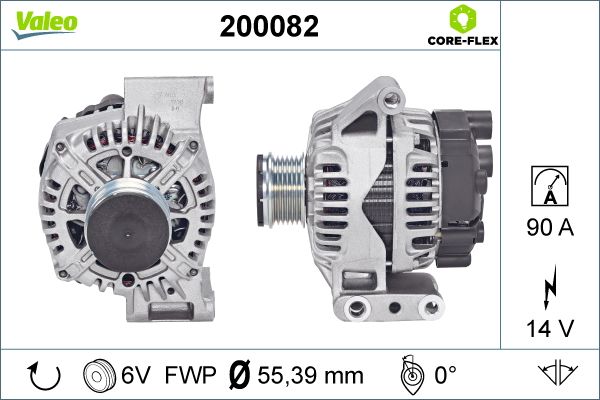 200082 VALEO Генератор