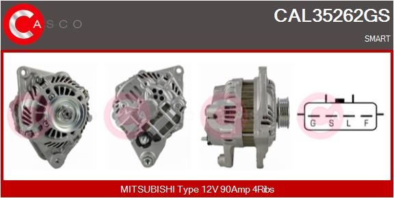 CAL35262GS CASCO Генератор