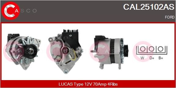 CAL25102AS CASCO Генератор