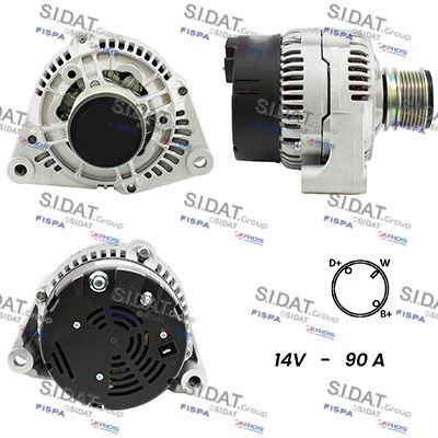 A12BH0552A2 SIDAT Генератор