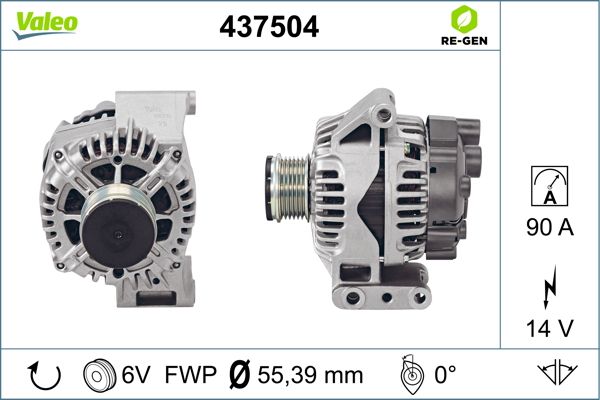 437504 VALEO Генератор