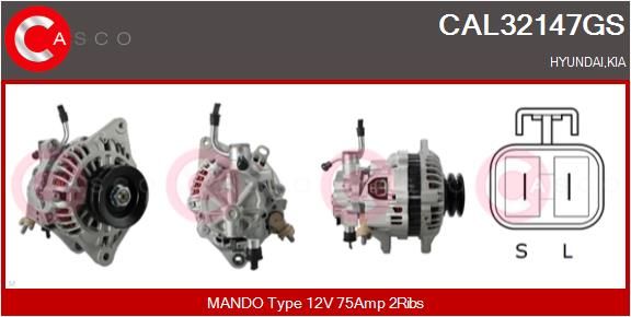 CAL32147GS CASCO Генератор