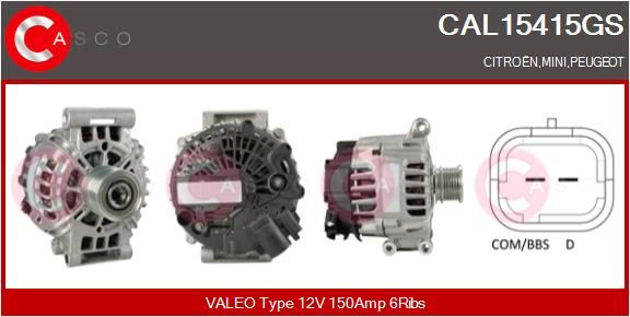 CAL15415GS CASCO Генератор