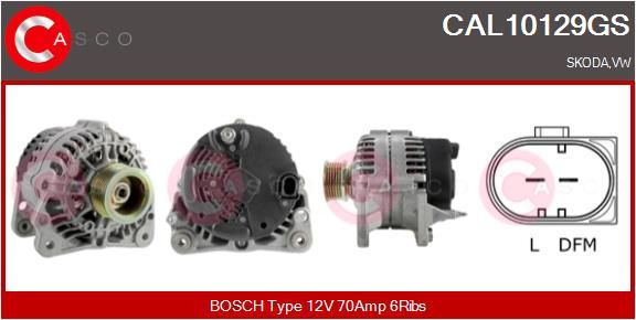 CAL10129GS CASCO Генератор