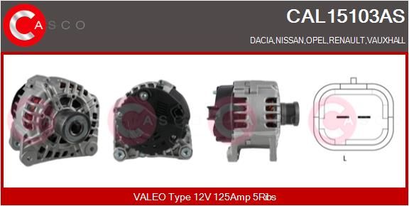 CAL15103AS CASCO Генератор