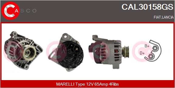 CAL30158GS CASCO Генератор