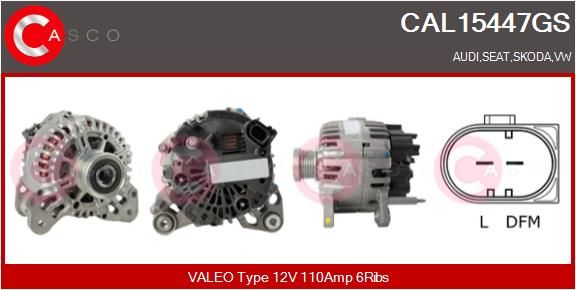 CAL15447GS CASCO Генератор