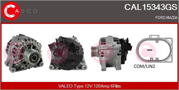 CAL15343GS CASCO Генератор