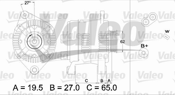 436469 VALEO Генератор