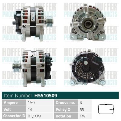 H5510509 HOFFER Генератор