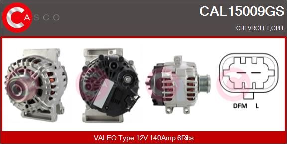 CAL15009GS CASCO Генератор