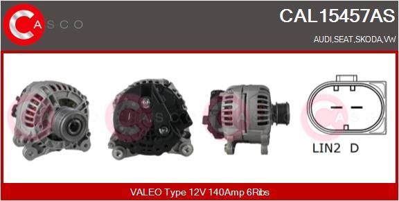 CAL15457AS CASCO Генератор