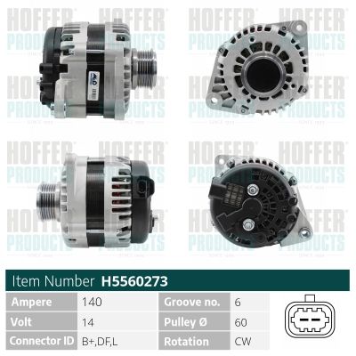 H5560273 HOFFER Генератор