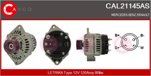 CAL21145AS CASCO Генератор