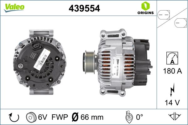 439554 VALEO Генератор