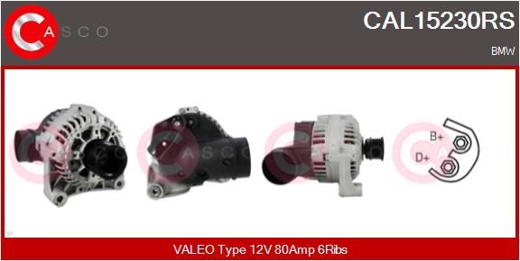 CAL15230RS CASCO Генератор