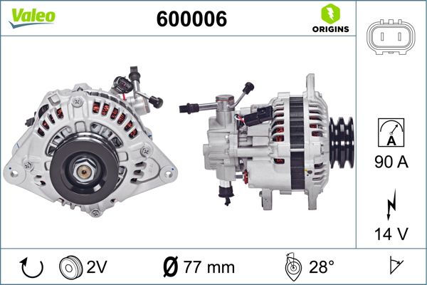 600006 VALEO Генератор