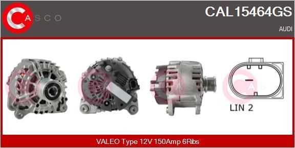 CAL15464GS CASCO Генератор