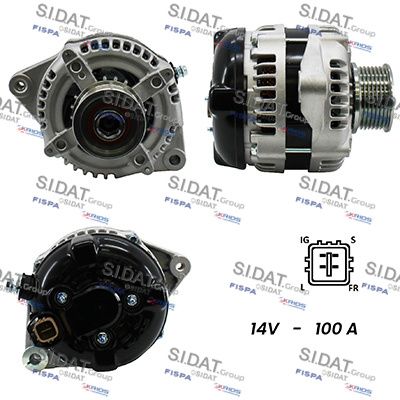 A12DE0120A2 SIDAT Генератор