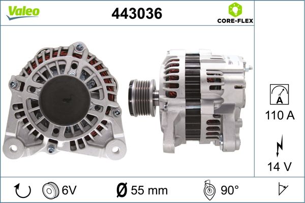 443036 VALEO Генератор