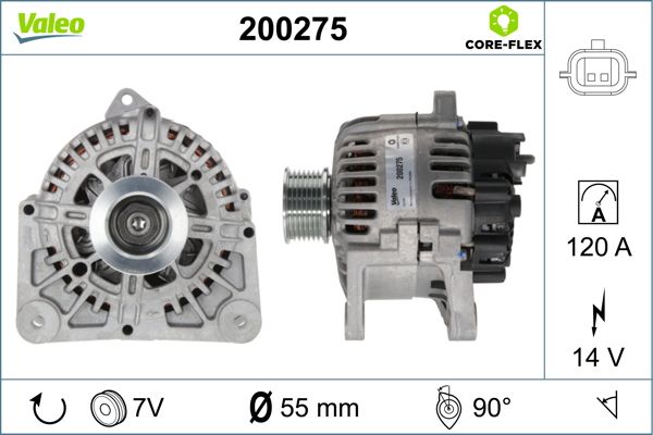 200275 VALEO Генератор