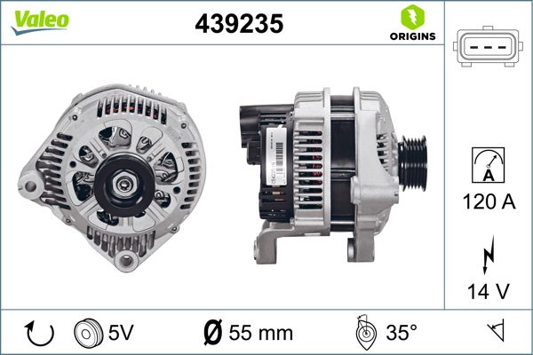 439235 VALEO Генератор