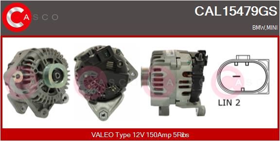 CAL15479GS CASCO Генератор