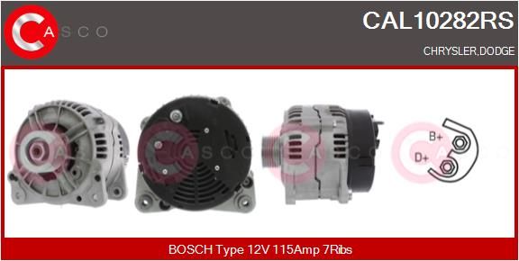 CAL10282RS CASCO Генератор