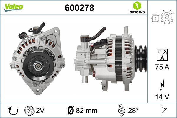 600278 VALEO Генератор