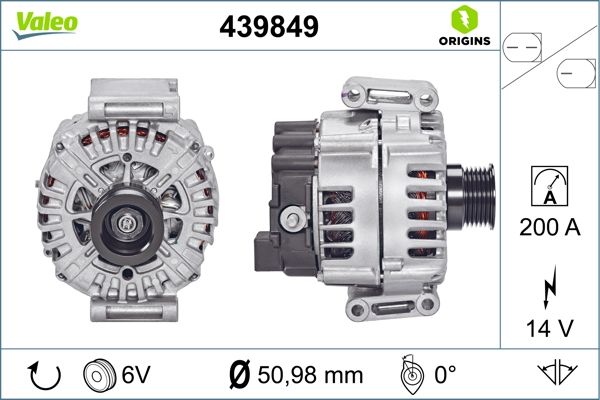 439849 VALEO Генератор
